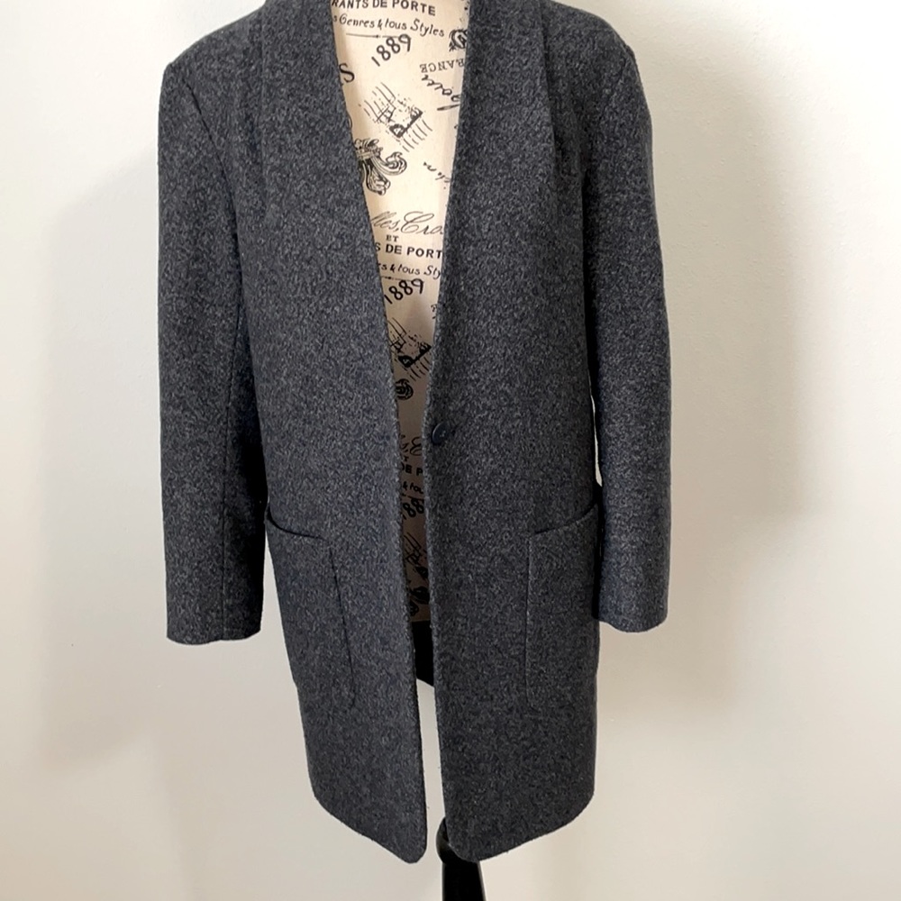 Berayah Wool Blend Coat | Size Small